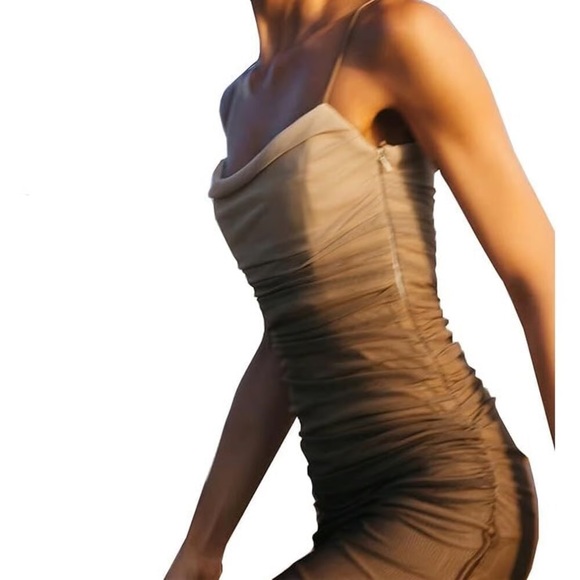 Cappuccino Ombre Dress - Picture 2 of 2